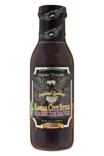 12-PACK OF Sauce BBQ Regional Reserve Kansas City Style, Croix Valley