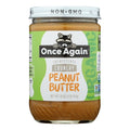 6-PACK OF PEANUT BUTTER ORGANIC UNSWEETENED CRUNCHY