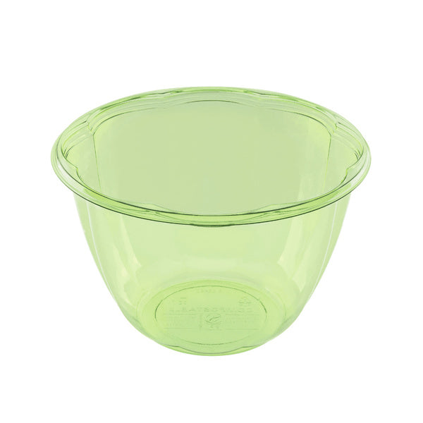 300-PACK OF Container Takeout Karat Earth PLA 48 oz Salad Container (175 mm), Green - 300 pcs