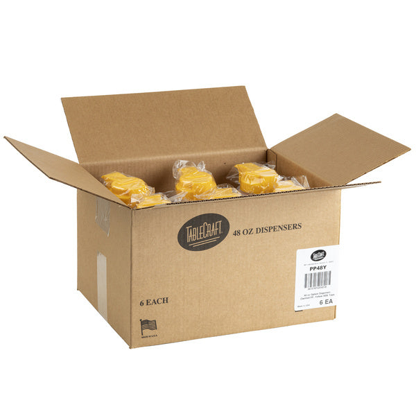 6 CT-PACK OF DISPENSER CONDMT OP YW 48OZ