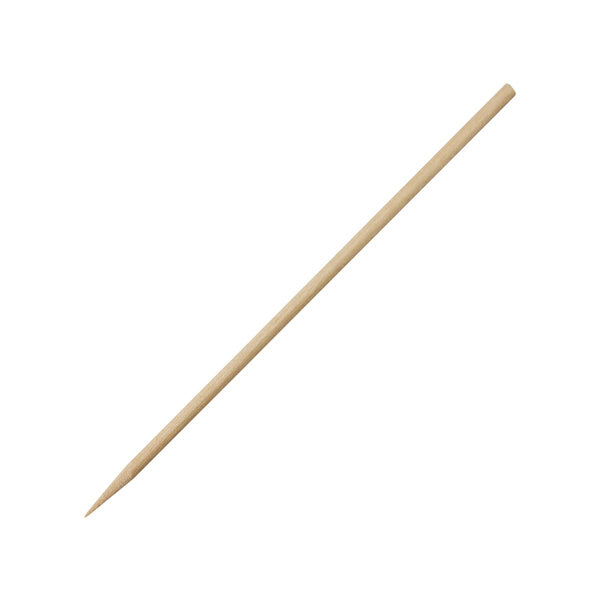 10-PACK OF SKEWER WOOD 4.5" BIODEGRADABLE