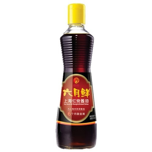 12-PACK OF Sauce Soy Liuyuexian Premium Braised Soy Sauce 500ml