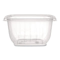 504-PACK OF Dart C16SB 8.5 in. x 8.5 in. x 1.96 in. 16 oz. Plastic Bowls - Square Clear (504/Carton)