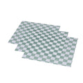 1-PACK OF LINER BASKET GREEN CHECK 12X12