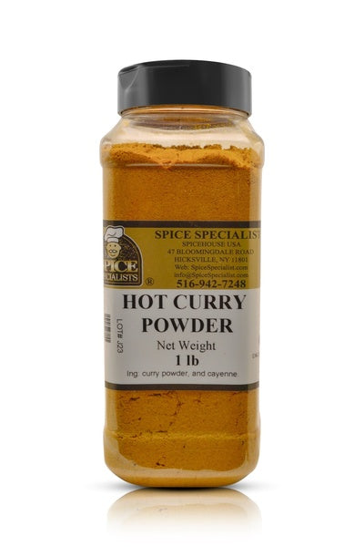 12-PACK OF Hot Curry Powder - 12 Pack of 1 lb. Containers