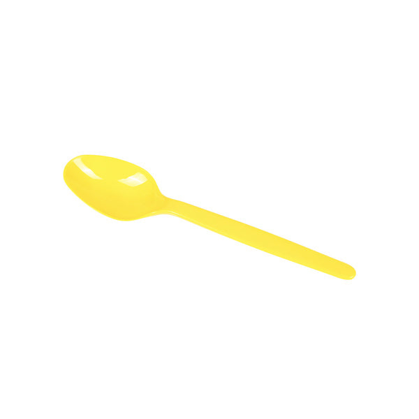 1000-PACK OF Teaspoon Plastic Karat 1,000 ct PS Plastic Heavy Weight Tea Spoons, Yellow