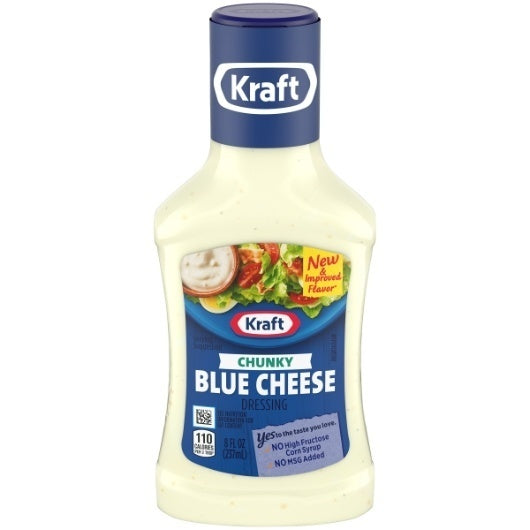 9-PACK OF Roka Blue Cheese Dressing Bottle Kraft, 9 - 8 Fo