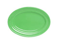 12 CT-PACK OF PLATTER OVAL WR CRM CLNT 11.5