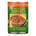 12-PACK OF SOUP VEGETABLE LENTIL LOW SODIUM
