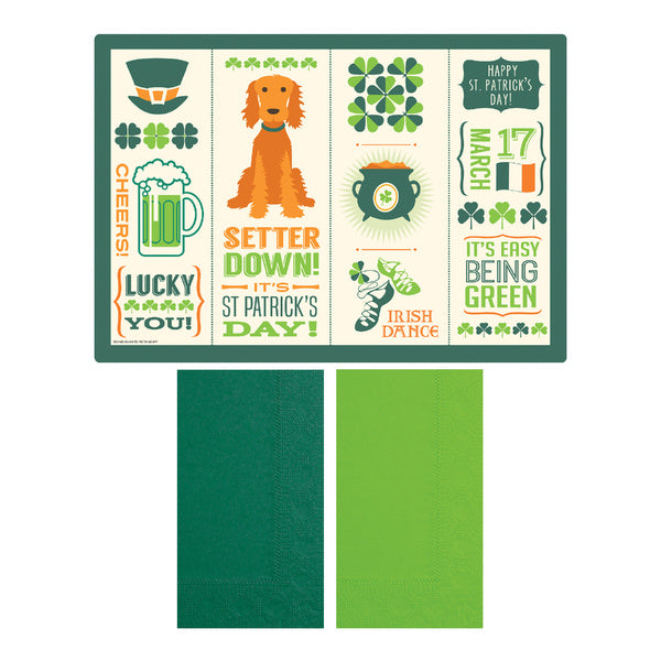 1-PACK OF PLACEMAT NAP COMBO ST PAT