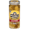 6-PACK OF Jalapeno Stuffed Queen Olives Jar Pearls (Musco Family), 6 - 7 Oz
