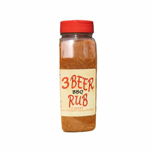 6-PACK OF Rub BBQ 3 Beer 24 OZ, InGeorgia