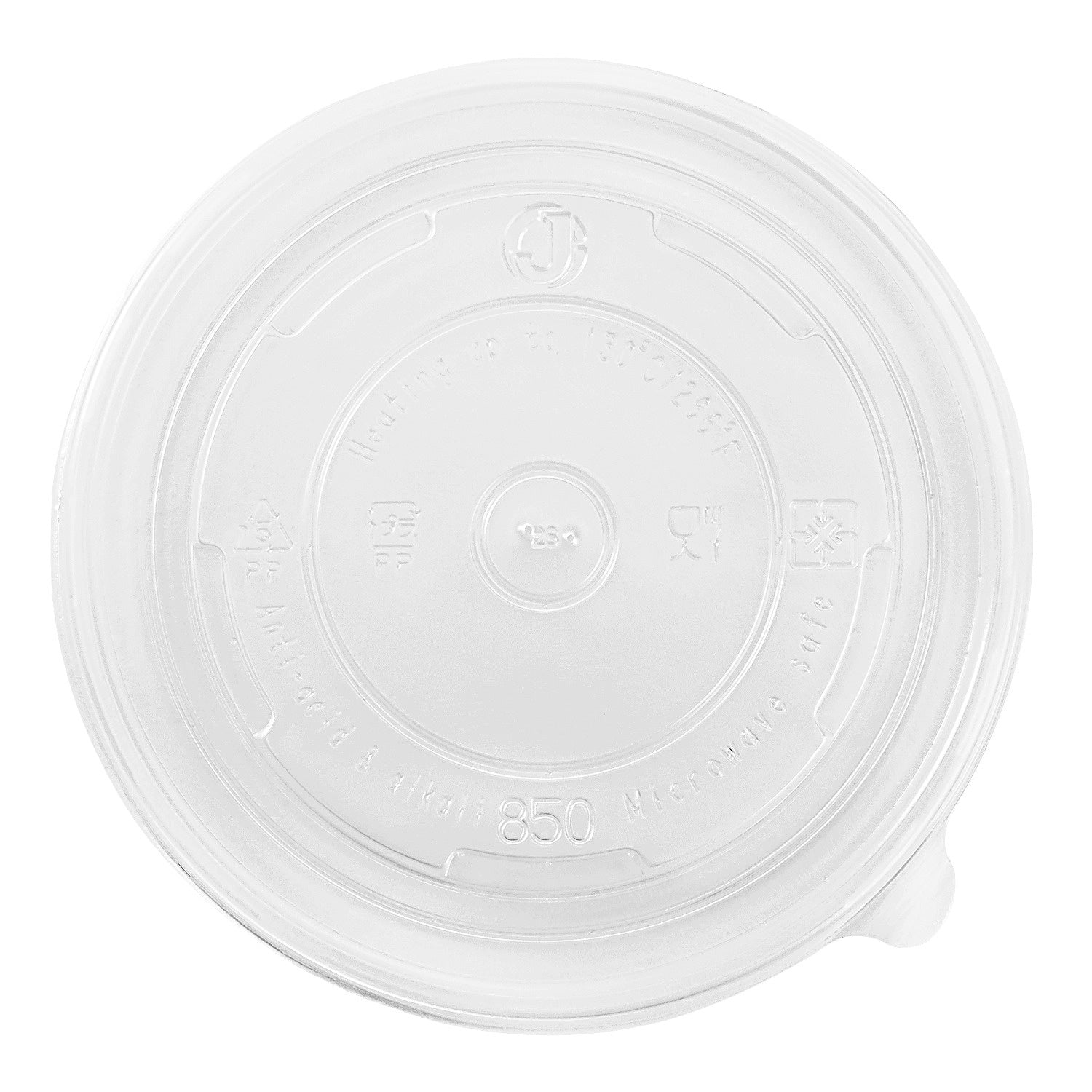 600-PACK OF Lid Togo Karat 600 ct 24-32 oz Plastic Food Container Dome Lids | PP | 142 mm