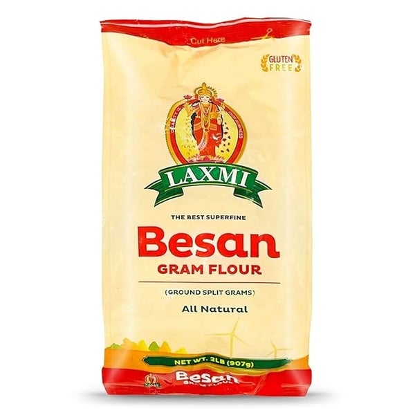 20-PACK OF Flour Gluten Free Laxmi Chickpea Besan Flour 20x2lb Bag