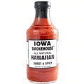 12-PACK OF Sauce BBQ, Sweet & Spicy Hawaiian, Iowa Smokehouse
