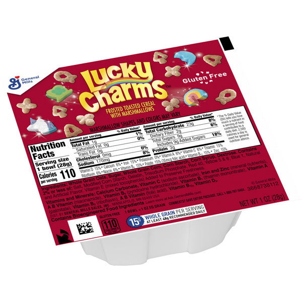 96-PACK OF CEREAL LUCKY CHARM GLTNFR BWL