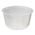 500-PACK OF Container Food Fabri-Kal 12 oz Clear Plastic Microwavable Deli Containers - 4.6" Diameter x 2.3" Height - 500 Count for Soups and Salads