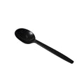 1000-PACK OF Spoon Soup Karat 1,000 ct PP Plastic Premium Extra Heavy Weight Soup Spoon, Black