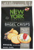 6-PACK OF SNACK CHIP BAGEL, SEA SALT BLACK PEPPER