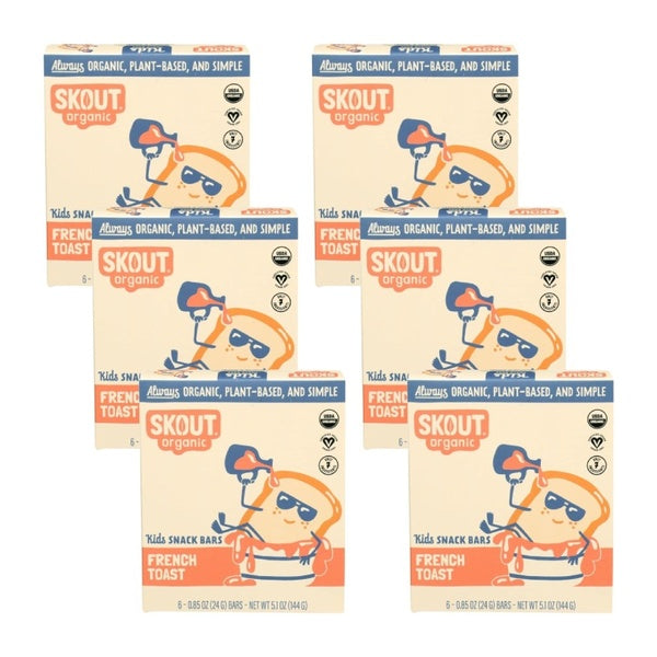 6-PACK OF Bar Cinnamon French Toast Skout 5.1 oz