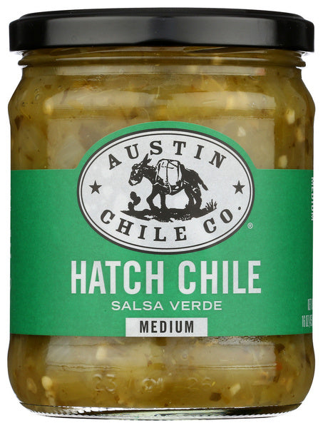 6-PACK OF Salsa Green Austin Chile Co 16 oz