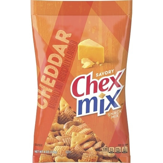 12-PACK OF Savory Cheddar Snack Mix Chex Mix Dry, 12 - 8 Oz