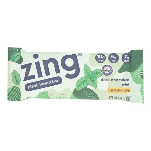 12-PACK OF SNACK BAR DARK CHOCOLATE MINT
