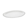 500-PACK OF Platter Oval Pactiv Corp. YTH100430000 Placesetter Oval Platter - 11.5 x 8.5 Inch Non-Laminated Foam Dinnerware in White (500 Count)