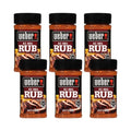 6-PACK OF Seasoning Rub Kansas City Bbq Weber 7.25 oz