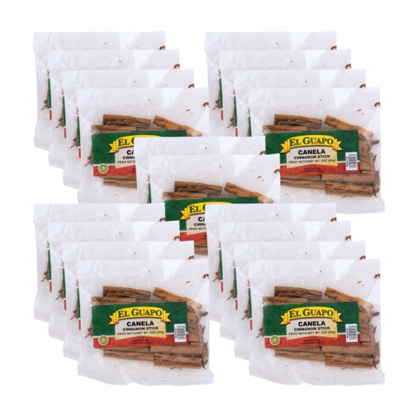 18-PACK OF Spice Cinnamon Stick 5 Inch El Guapo 2 oz