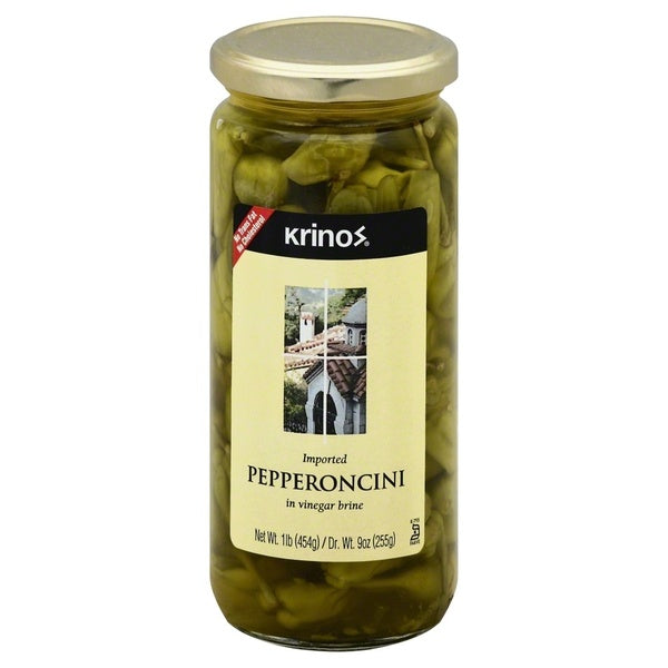 6-PACK OF PEPPERONCINI IMP IMPORTED 9 OUNCE - CASE OF 6