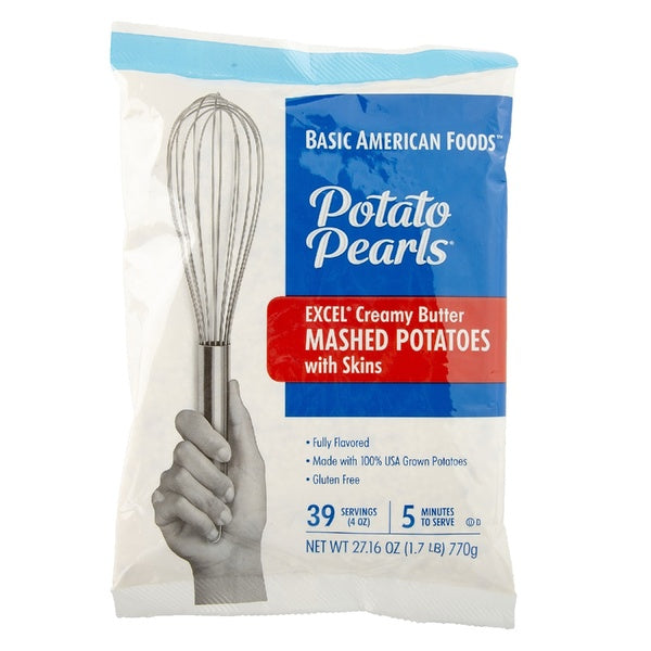 12-PACK OF POTATO PEARL EXCEL W/SKINS