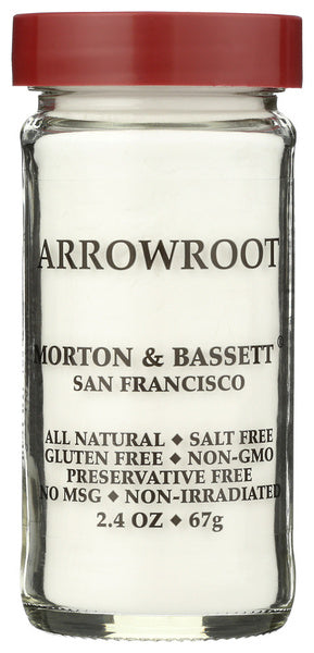 3-PACK OF Spice Arrowroot Morton & Basset 2.4 oz