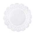 1-PACK OF DOILY LACE RND WHT 6IN