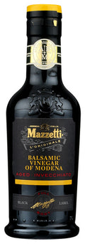 6-PACK OF VINEGAR BALSAMIC BLACK LABEL 8.45 FLUID OUNCE - CASE OF 6
