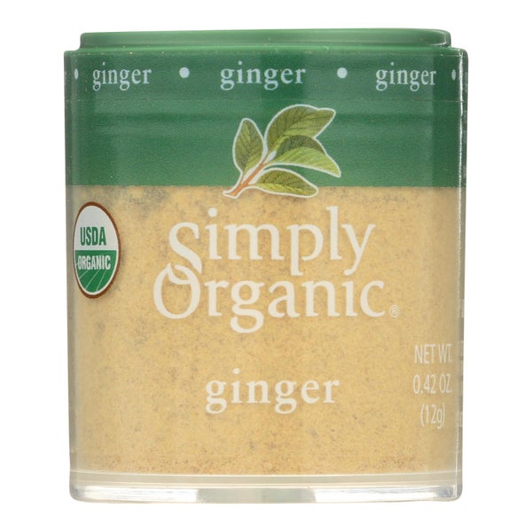 6-PACK OF Ginger Root Ground Organic Simply Organic .42 oz