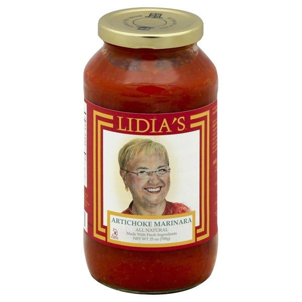 6-PACK OF SAUCE ARTICHOKE ARTICHOKE MARINARA 25 OUNCE - CASE OF 6