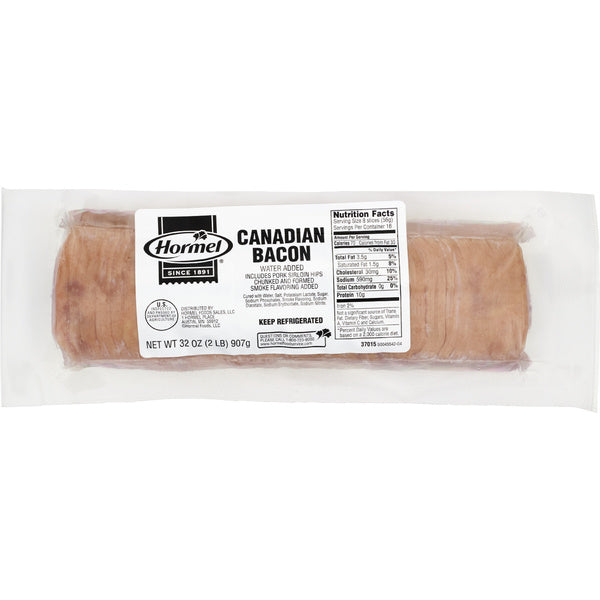 2 LB-PACK OF BACON CANADN STY WA SLI 64/LB