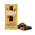 20-PACK OF Chocolate Dark, Vegan Peanut Butter Caramel Crunch, Mindful Eats