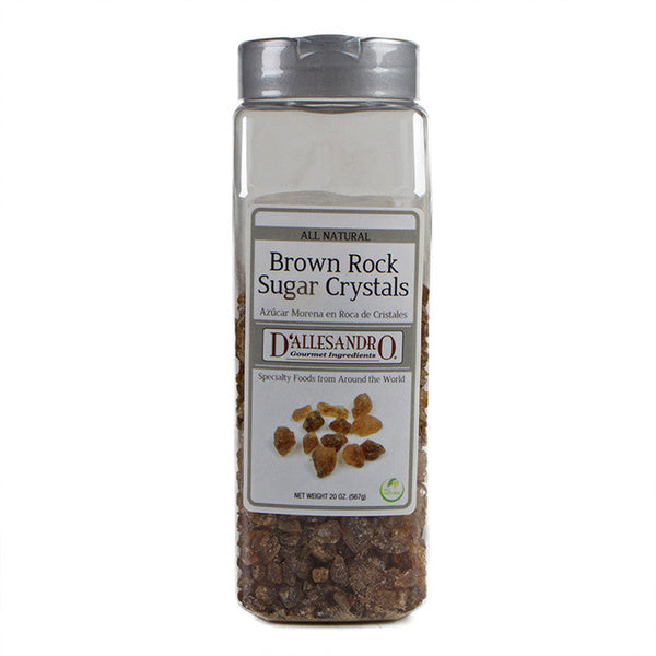 6-PACK OF SUGAR BROWN ROCK CRYSTALS