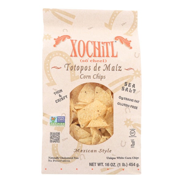 9-PACK OF Chip Corn Salted Xochitl 16 oz