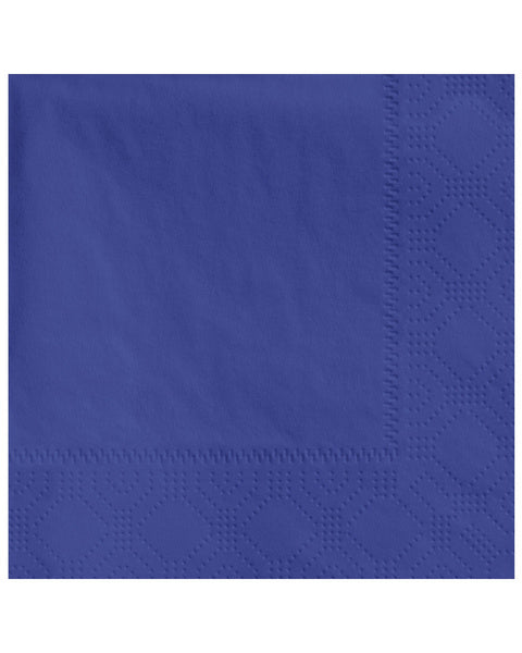 4-PACK OF NAPKIN BEV 9.5X9.5 2PLY NAVY