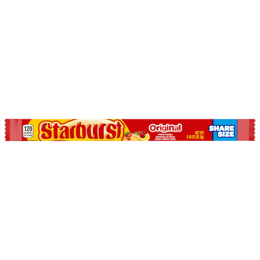 144-PACK OF Original Tear/Share Stick Starburst, 6 - 24 - 3.45 Oz