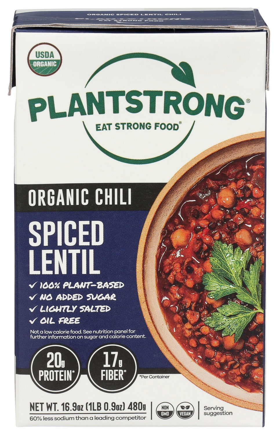 6-PACK OF CHILI VEGETABLE ORGANIC, SPICED LENTIL