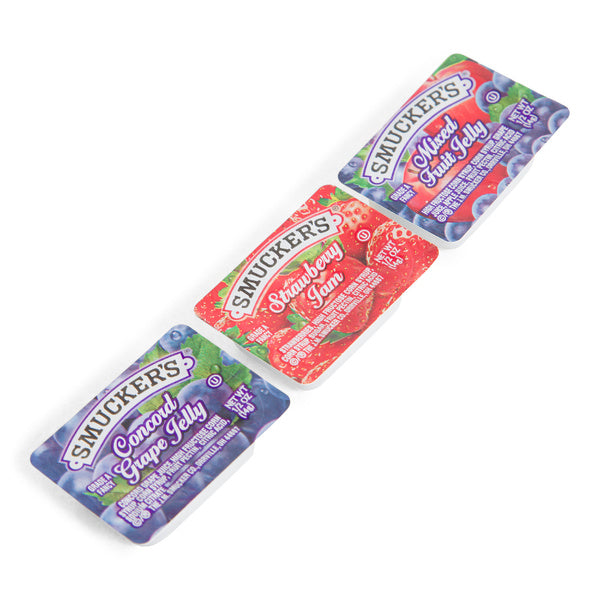 200-PACK OF JELLY ASST CUP GRAP SB MIXFRT