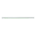 2500-PACK OF Straw Wrapped Karat Earth 8.75" Giant PLA Straw (7mm) Paper Wrapped, Clear - 2,500 pcs