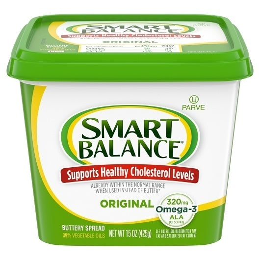 6-PACK OF Original Buttery Spread Smart Balance, 6 - 15 Oz