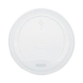 1000-PACK OF Lid Cmpstbl World Centric PLA Compostable Lids for Hot Beverage Cups - 10 oz. to 20 oz. - Eco-Friendly White (1000 Count)