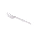 1000-PACK OF Fork Plastic Karat 1,000 ct PS Plastic Medium-Heavy Weight Forks Bulk Box, White