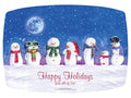 1000-PACK OF PLACEMAT PAPER SNOWMEN GRTNS
